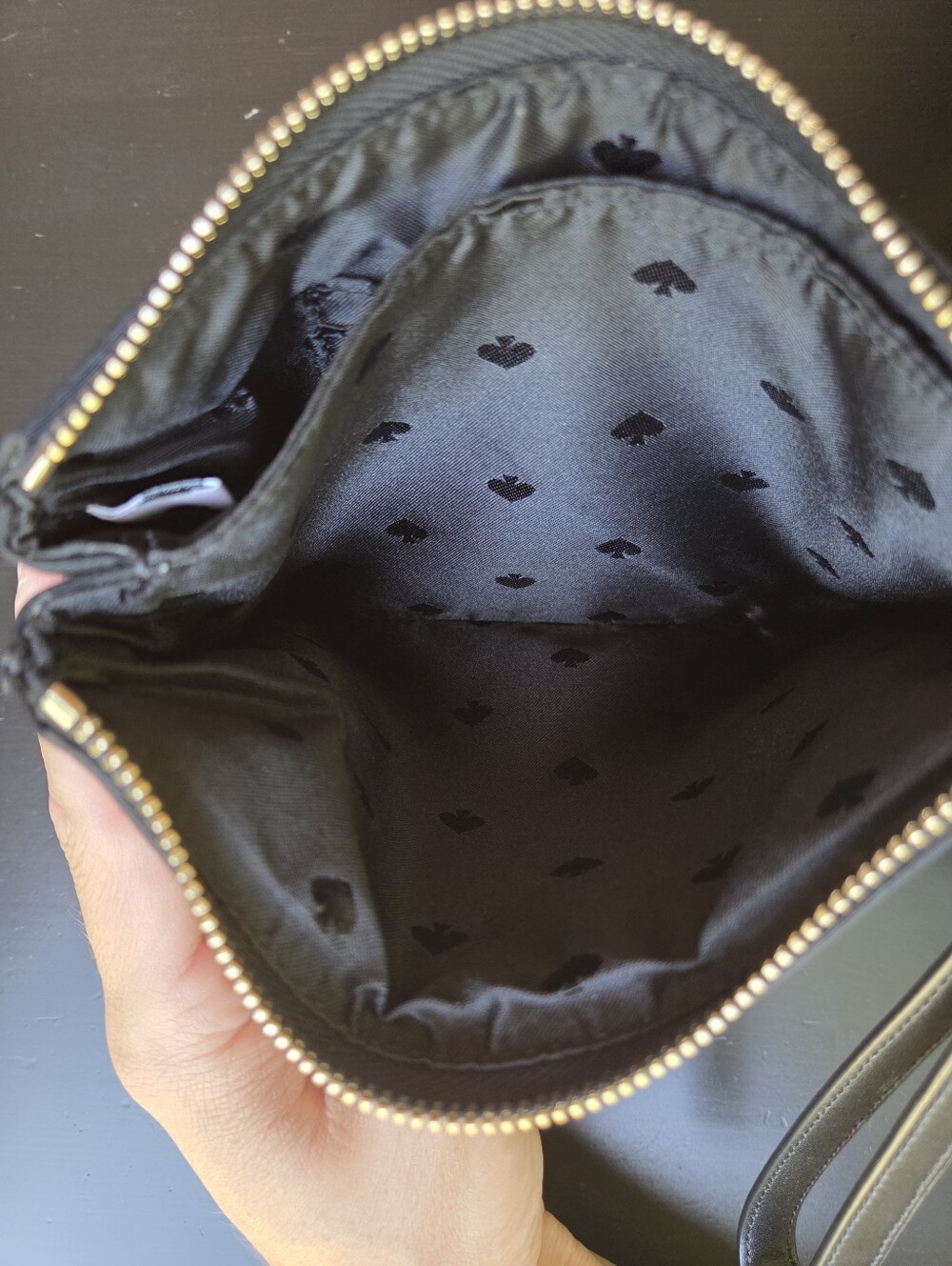 Kate Spade Nylon Wristlet Clutch Black - Picture 6 of 9